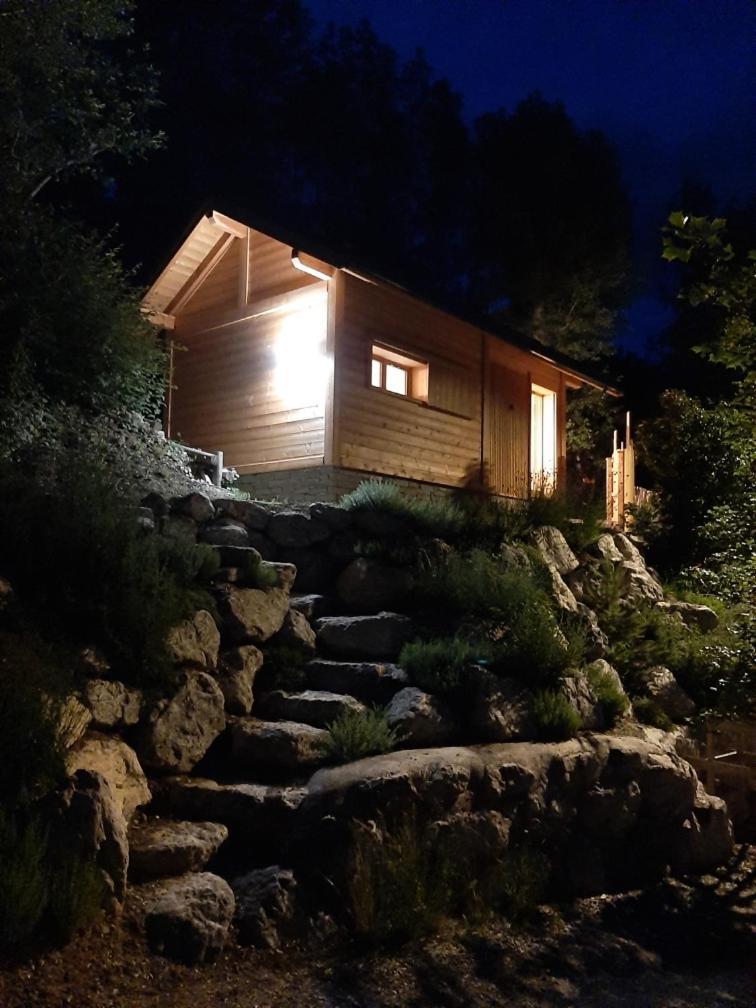 Petit Chalet Neuf Independant 2 Pers "La Cabane De Jean " Briançon Exterior foto