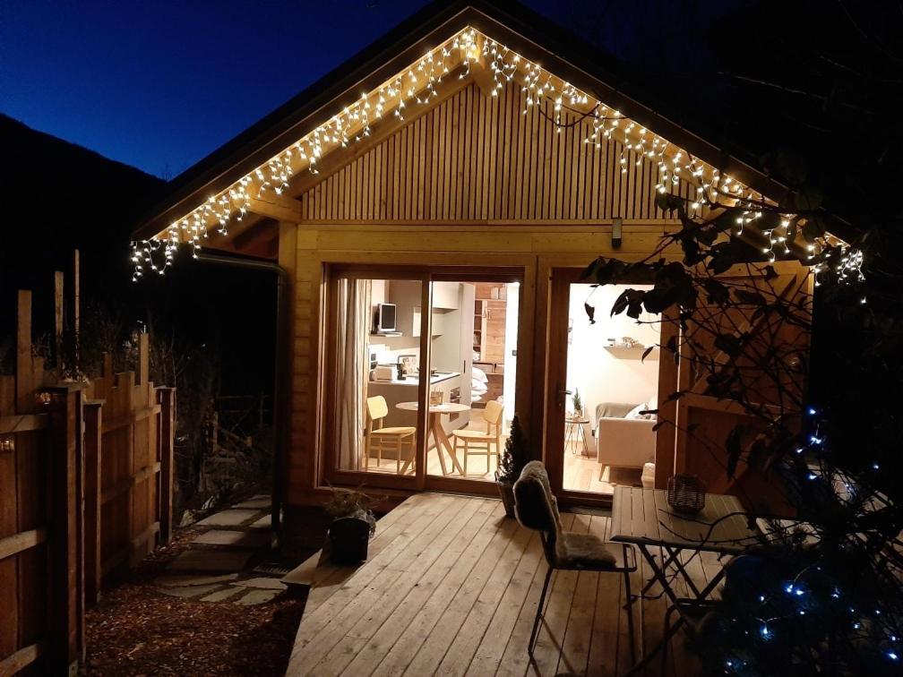 Petit Chalet Neuf Independant 2 Pers "La Cabane De Jean " Briançon Exterior foto
