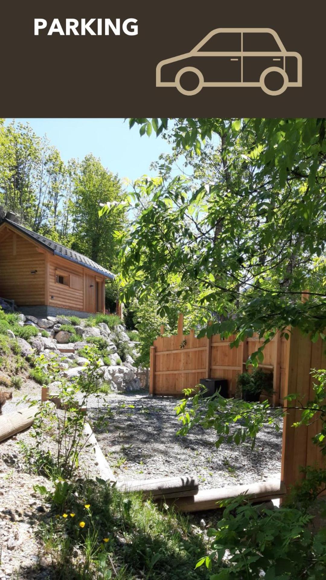 Petit Chalet Neuf Independant 2 Pers "La Cabane De Jean " Briançon Exterior foto